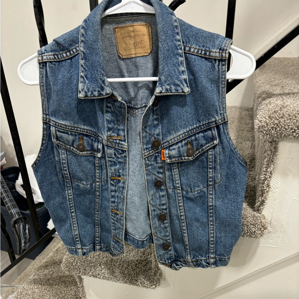 Levi Denim tank jacket